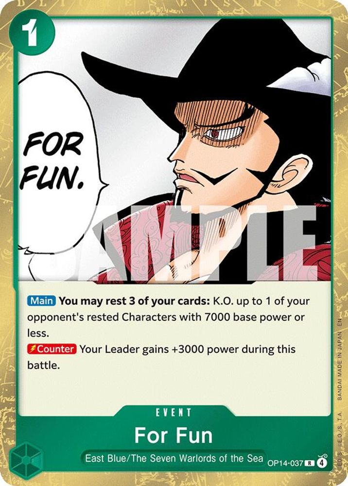 For Fun (OP14-037) Foil