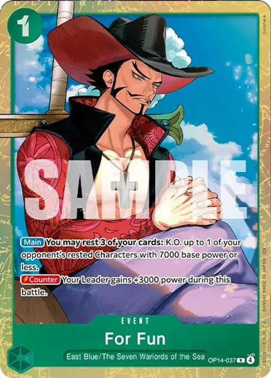 For Fun (Premium Card Collection -Best Selection Vol. 6-) (OP14-037) Foil