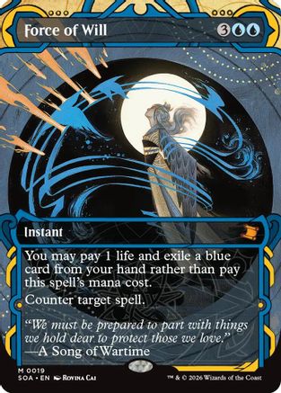 Force of Will (019) - Secrets of Strixhaven: Mystical Archive
