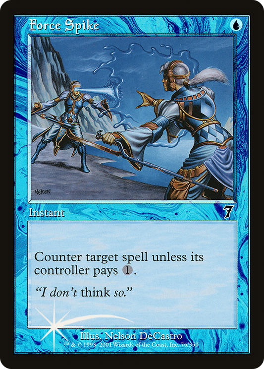 Force Spike (076) Foil - Seventh Edition