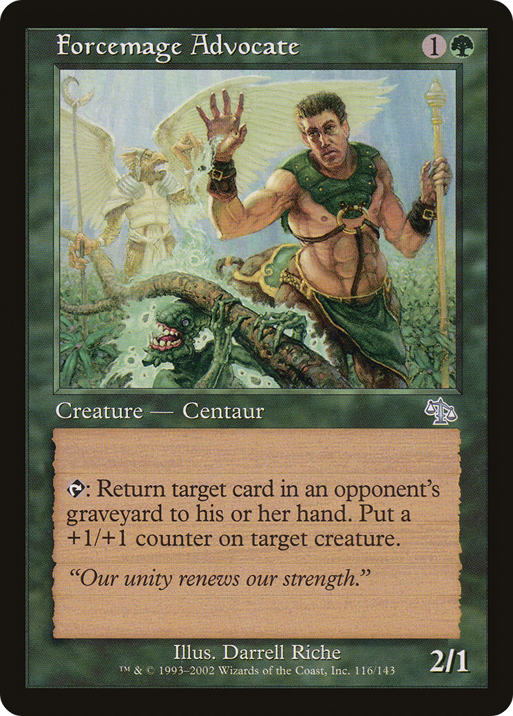 Forcemage Advocate (116) Foil - Judgment