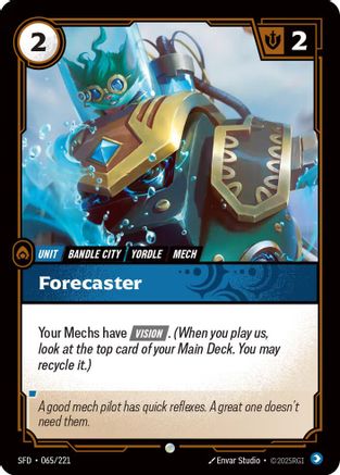 Forecaster (065) Foil - Spiritforged