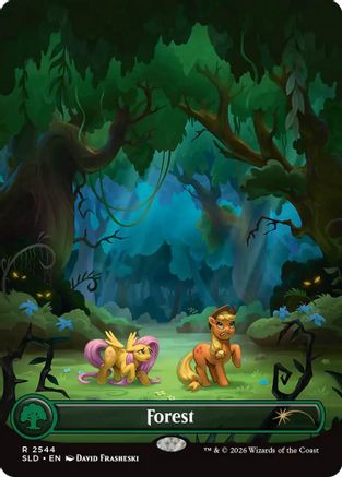 Forest (2544) Foil - Secret Lair Drop Series