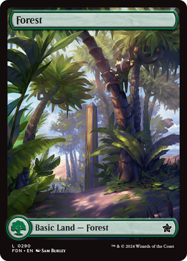 Forest (290) - Foundations Foil