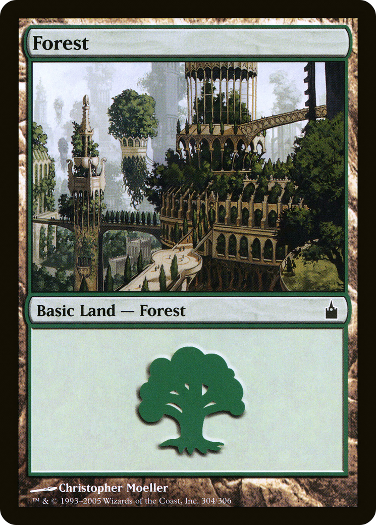 Forest (304) - Ravnica: City of Guilds