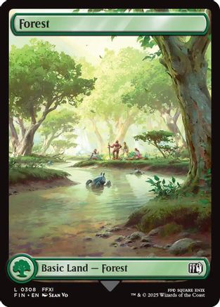 Forest (308) Foil - FINAL FANTASY