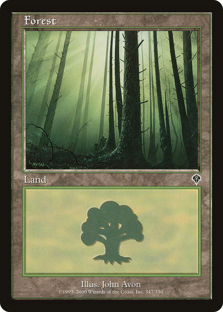 Forest (347) Foil - Invasion
