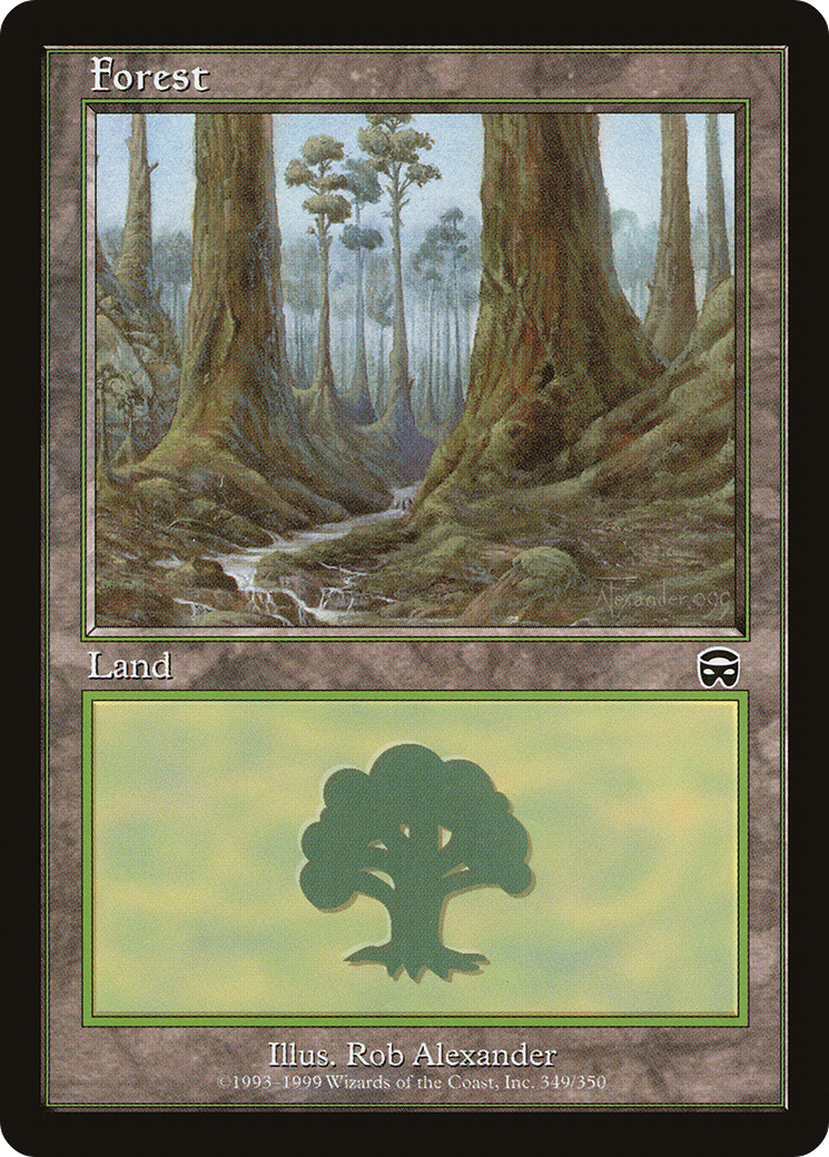Forest (349) - Mercadian Masques