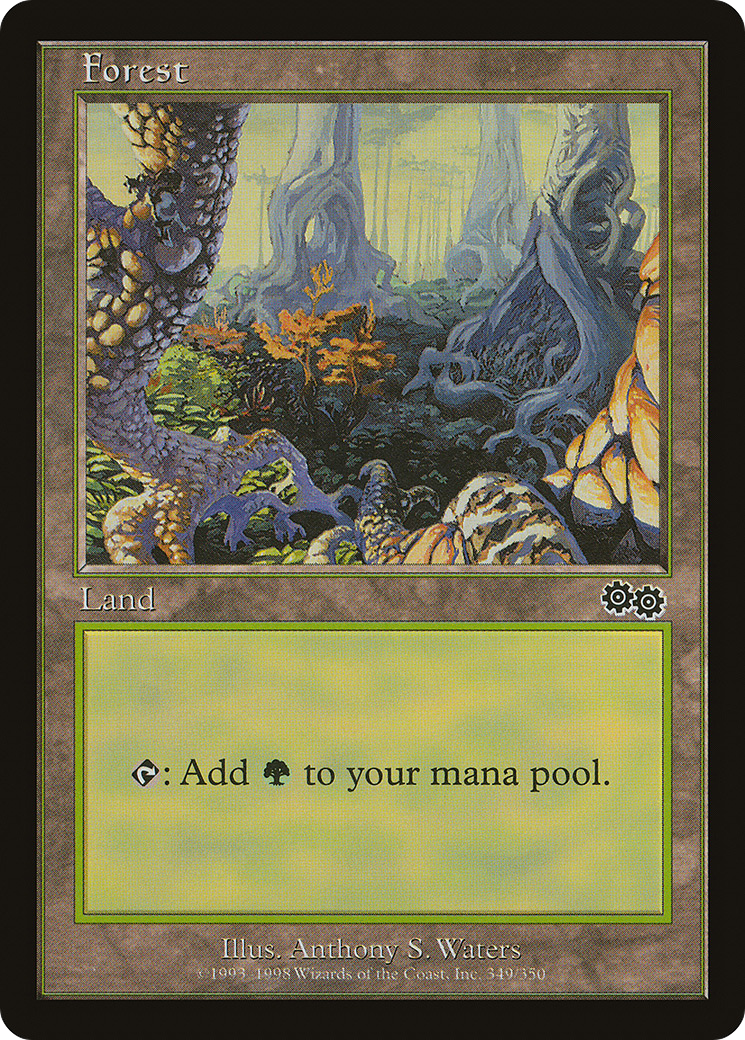 Forest (349) - Urza's Saga
