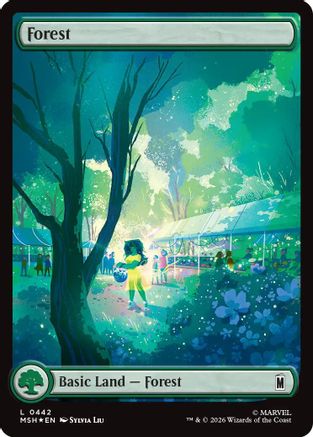 Forest (442) Surge Foil - Marvel Super Heroes