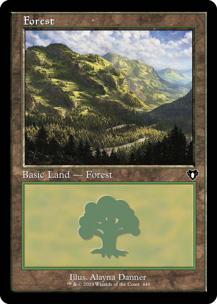 Forest (449) - Commander Masters