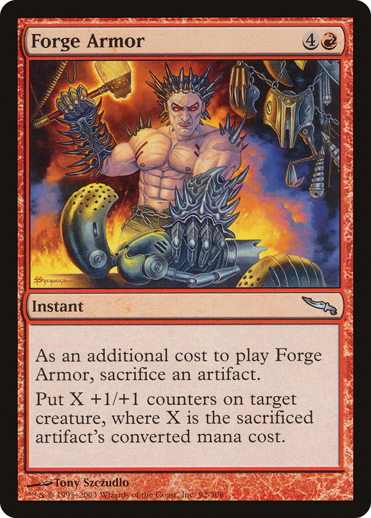 Forge Armor (092) - Mirrodin