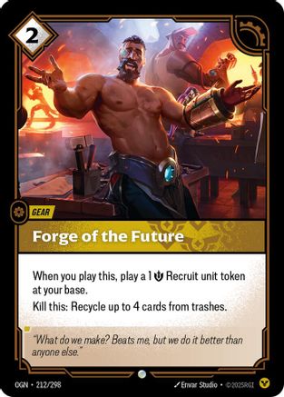 Forge of the Future (212) Foil - Origins