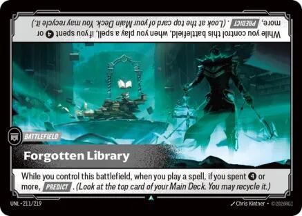Forgotten Library (211) - Unleashed