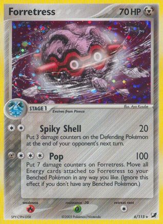 Forretress (6) Holofoil - Unseen Forces
