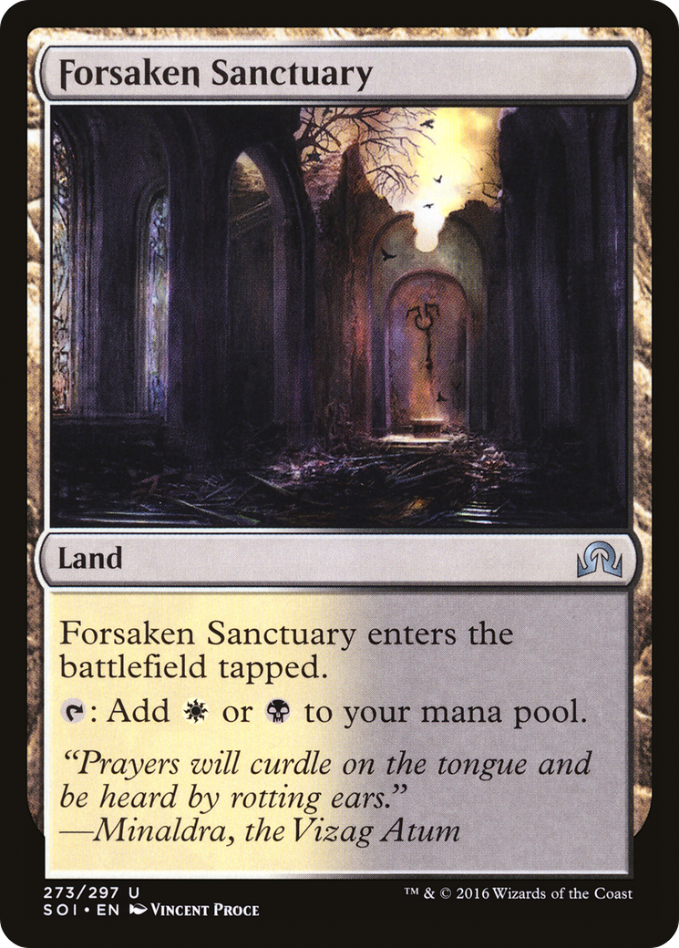 Forsaken Sanctuary (273) Foil - Shadows over Innistrad