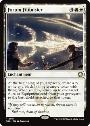 Forum Filibuster (014) - Commander: Secrets of Strixhaven
