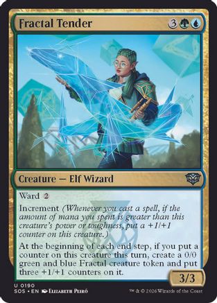 Fractal Tender (190) Foil - Secrets of Strixhaven