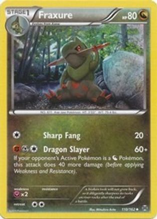 Fraxure (110) Reverse Holofoil - BREAKthrough