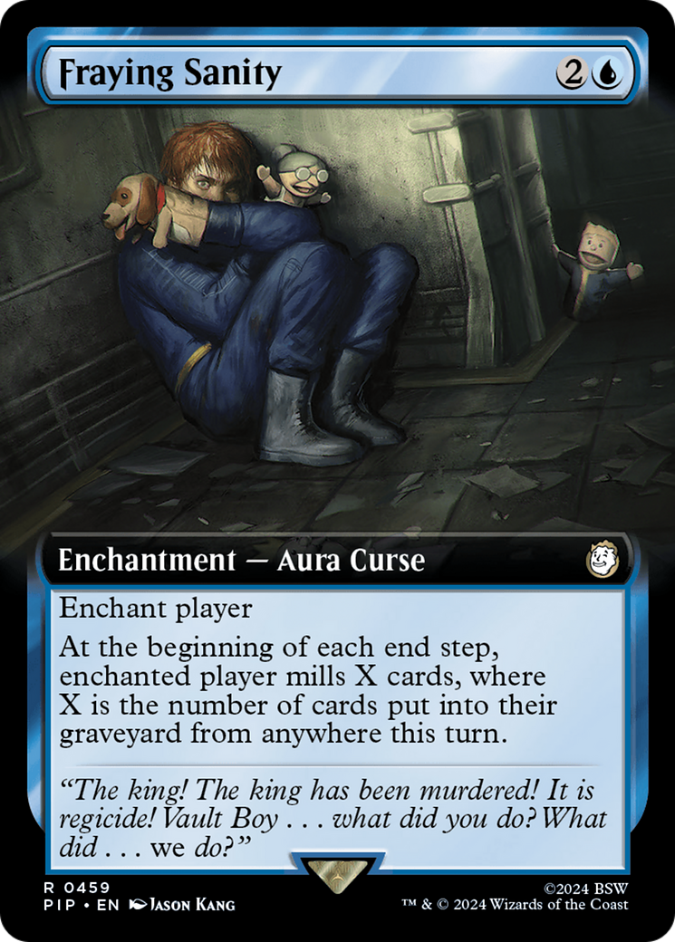 Fraying Sanity (Extended Art) (459) Foil - Fallout