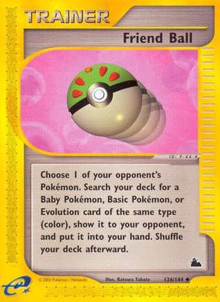 Friend Ball (126) Reverse Holofoil - Skyridge