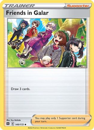 Friends in Galar (140) Reverse Holofoil - Brilliant Stars