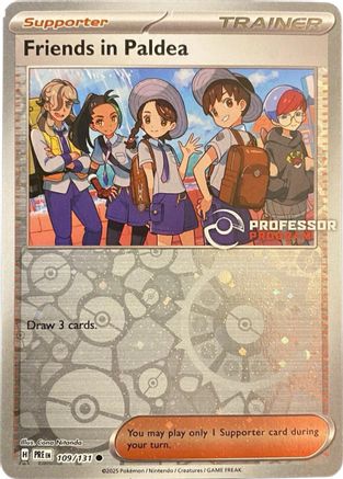 Friends in Paldea (109) Reverse Holofoil - Professor Program Promos