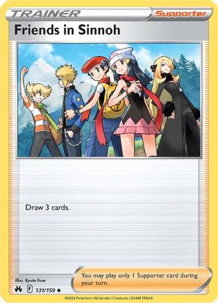 Friends in Sinnoh (131) Reverse Holofoil - Crown Zenith