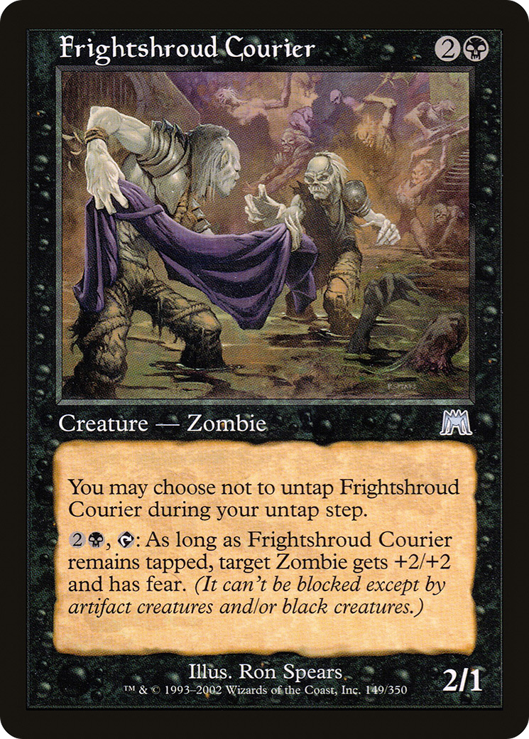 Frightshroud Courier (149) Foil - Onslaught