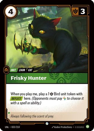 Frisky Hunter (033) - Unleashed
