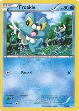 Froakie (11) - Trainer Kit: Pikachu Libre & Suicune