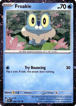 Froakie (Cosmos Holo) (56) Holofoil - Miscellaneous Cards & Products