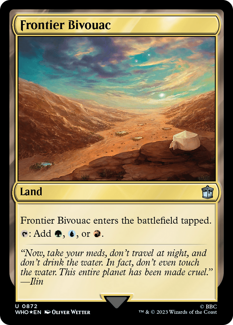 Frontier Bivouac (872) Surge Foil - Doctor Who