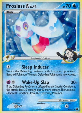 Froslass GL (6) Reverse Holofoil - Rising Rivals