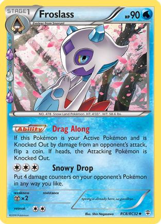 Froslass (RC8) (Radiant Collection) Holofoil - Generations