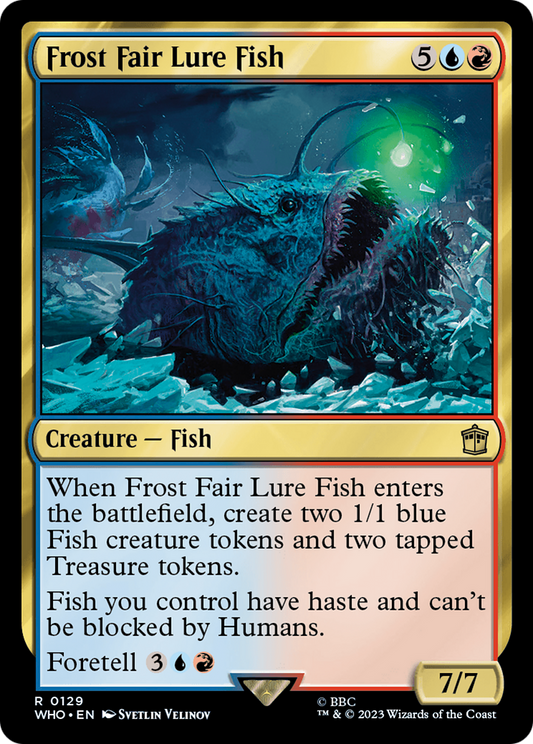 Frost Fair Lure Fish (129) Foil - Doctor Who