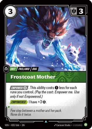 Frostcoat Mother (032) Foil - Vendetta