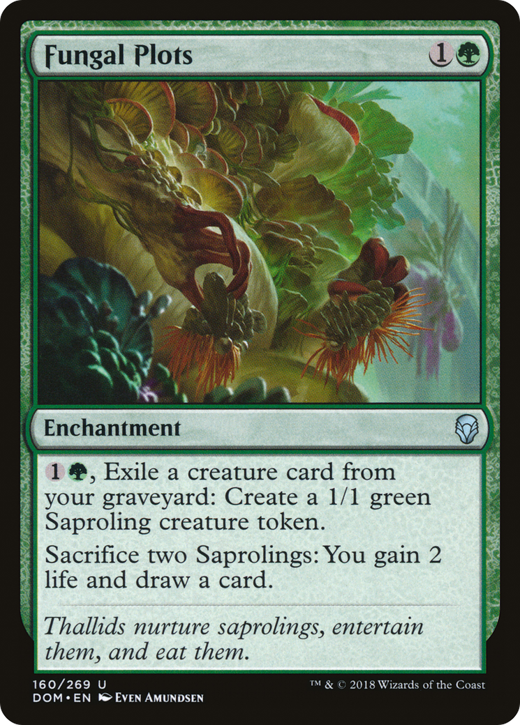 Fungal Plots (160) - Dominaria Foil