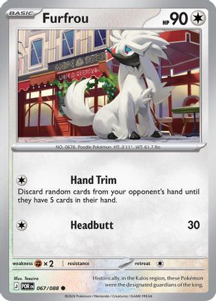 Furfrou (67) - Perfect Order