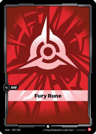 Fury Rune (007) - Origins