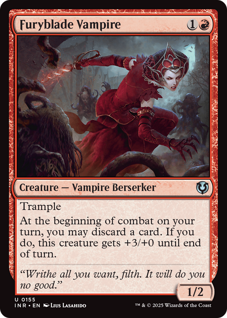 Furyblade Vampire (155) Foil - Innistrad Remastered
