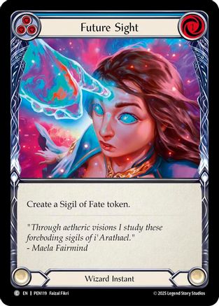 Future Sight (Blue) (PEN119) - Compendium of Rathe