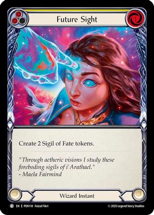 Future Sight (Yellow) (PEN118) - Compendium of Rathe