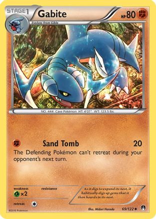 Gabite (69) Reverse Holofoil - BREAKpoint