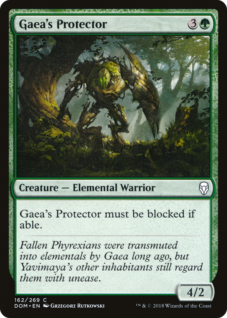 Gaea's Protector (162) - Dominaria Foil