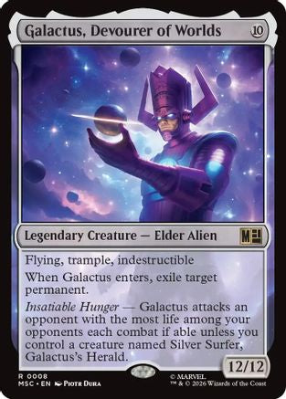 Galactus, Devourer of Worlds (008) - Commander: Marvel Super Heroes