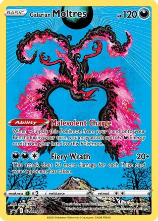 Galarian Moltres (SWSH284) Holofoil - Black Star Promos