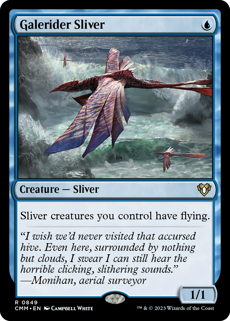 Galerider Sliver (849) - Commander Masters