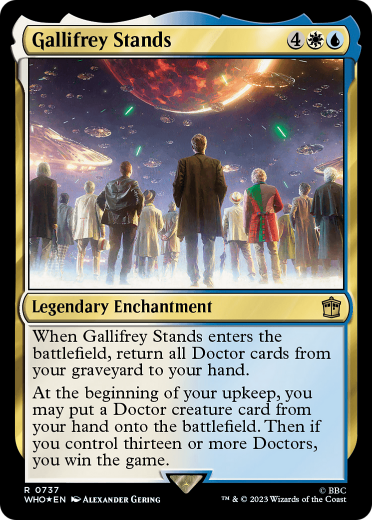 Gallifrey Stands (737) Surge Foil - Doctor Who