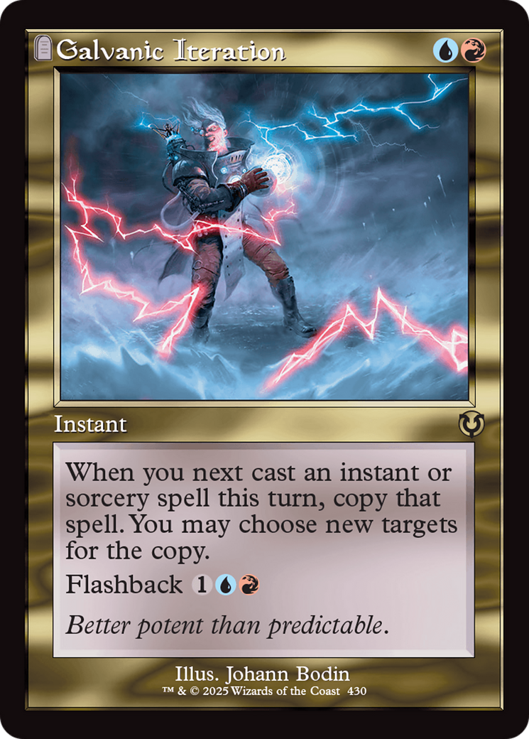 Galvanic Iteration (Retro) (430) Foil - Innistrad Remastered